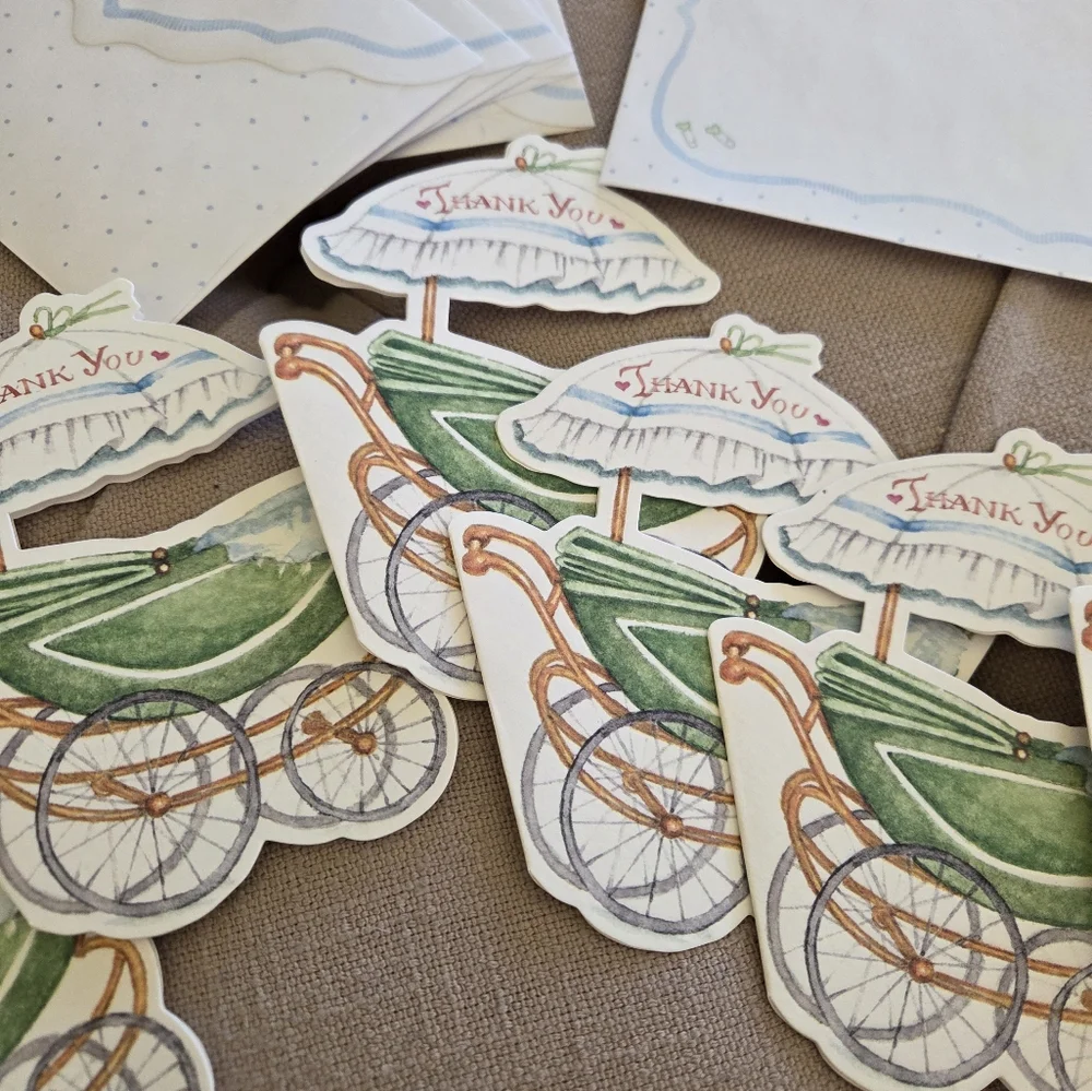 Susan Branch Baby Shower Thank You Notes Set Of 10 Dated 2001
